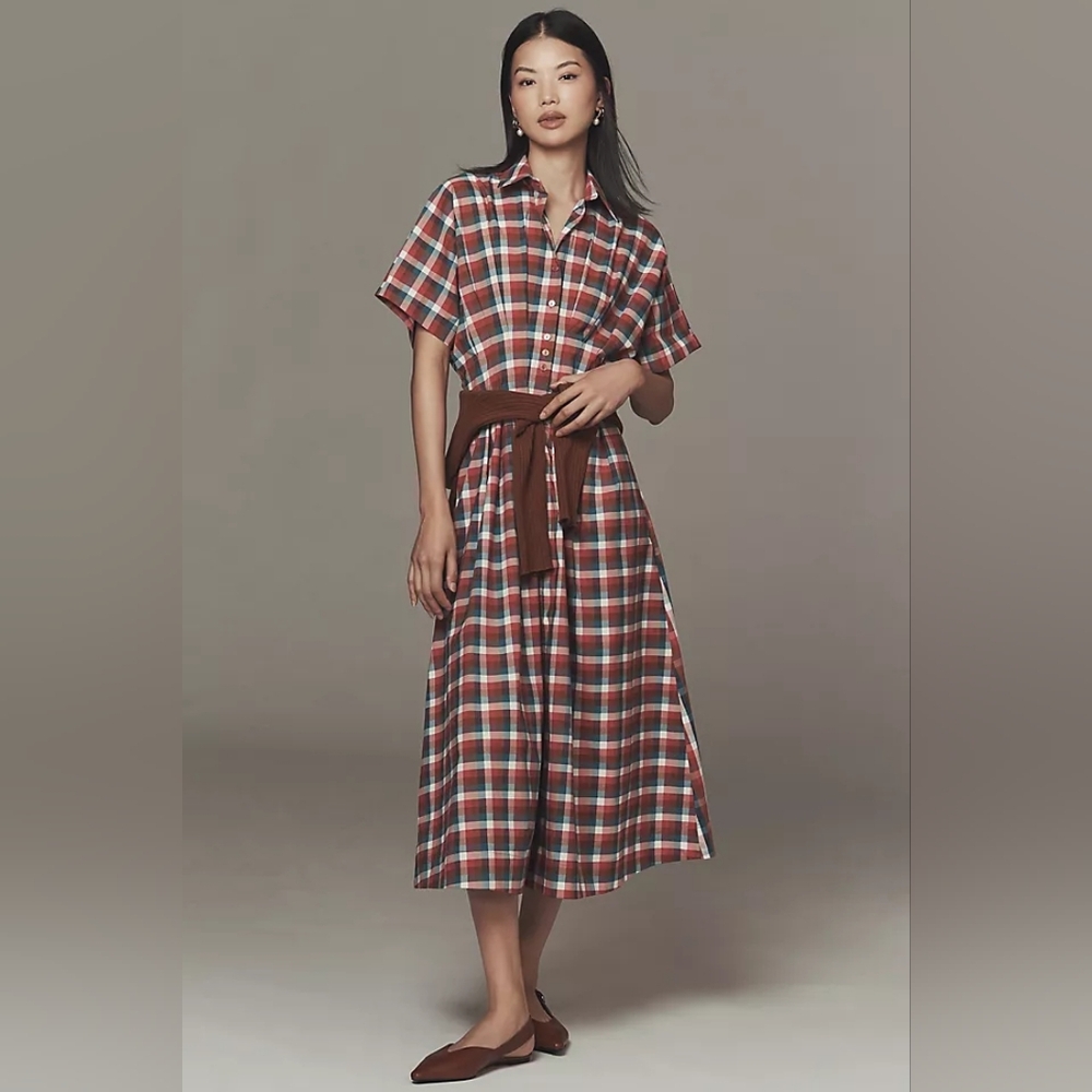 NEW NWT Anthropologie Tobie Shirt by Exquise Sz Medium Petite